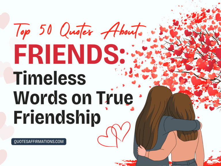 50 Top Quotes About Friends: Timeless Words on True Friendship